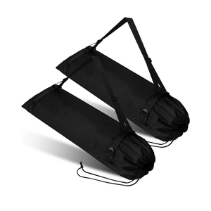 2 Pieces Camp Chair Replacement Bag Folding Foldable Chair Purse Camp Replacement Outdoor Tent Bag for Storage Carrying with Shoulder Strap, 47.2 Inches(Black)