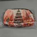 Christmas Fanny Pack Pinks Christmas Tree Snowflakes Waistpack for Men and Women Everywhere Belt Bag Crossbody Daypack Trendy Sling Chest Bag with Adjustable Strap Salerdon Cross Bag Satchel