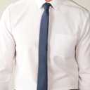 &COLLAR Slim Fit/Athletic Fit Long Sleeve Performance Men's Dress Shirt (White, XXL)