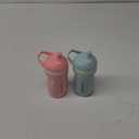 Tommee Tippee Insulated 9oz Sporty Spout Toddler Water Bottle, No Spill Sippy Cups for Toddlers 1-3, Two-Piece Valve Helps Stop Spills, BPA Free, Pink and Mint, Pack of 2