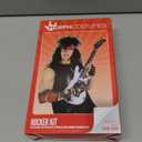 Morph 80s Accessories for Mens Rockstar Costume 80s Rocker Wig Tattoo Sleeve Gloves Headscarves Halloween Mens Rocker Costume, One Size