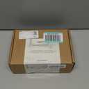 Amazon Basics Exterior Door Knob With Key Lock and Deadbolt, Keyed Alike, Coastal, Matte Black (Pack of 1)