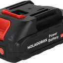 21V Rechargeable Lithium Ion Battery, Replacement Batteries for Mini Electric Chain Saw 4 Inch/ 6 Inch (1)