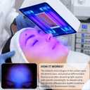 Yofuly Portable Facial Skin Analyzer with Shade Cloth, Woods Lamp for Home Use Salon SPA Machine