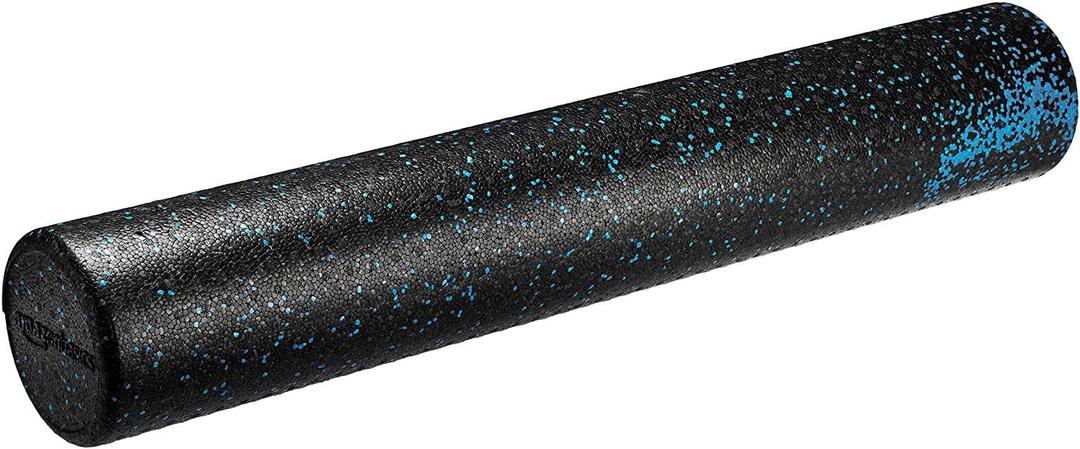 Amazon Basics High Density Foam Roller (Blue Speckled)