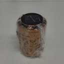 Solar Outdoor Lanterns, Butterflies Garden Decor LED Light Hanging Waterproof Metal Lanterns for Patio, Pathway, Yard