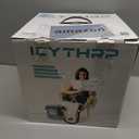 Cold Therapy Machine with Programmable Timer, Ice-Machine-for-Knee-After-Surgery, Knee Replacement Recovery Equipment, Cryotherapy Pain Relief w/Compression Pad for Shoulder, Ankle (Dark Grey)