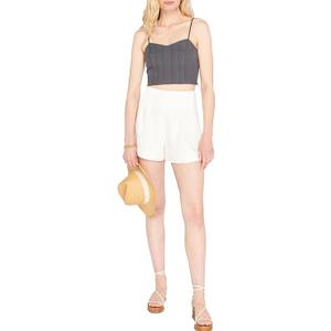 Club Monaco Women's Pintuck Bandeau Top, Medium
