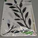 Vivegate Scroll Olive Branch Leaf Metal Wall Decor - 16"X16" 2 Black Wrought Iron Scroll Vine Art Metal Wall Farmhouse Signs For Hanging Above Door Wall Decor