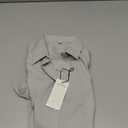 siliteelon Womens Stain Shield Dress Shirts Wrinkle Free Short Sleeve Solid Tops Blouses Button Down Shirts Size S