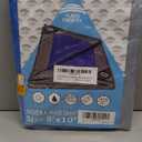 RAINDEWAY Tarps 8x10 Feet, 5.5 Mil - Multipurpose Waterproof Poly Tarp Cover with Metal Grommets and Reinforced Edges, Silver/Blue Tarp