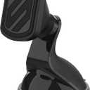Scosche MMWSM-XCES0 MagicMount Select Magnetic Car Phone Holder - Strong Magnet Mount for iPhone and Android - Secure Magnetic Cell Phone Mount for Window or Dash - Universal 360 Adjustable Head (1 Pack, Black)