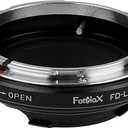 Fotodiox Lens Mount Adapter - Compatible with Canon FD & FL 35mm SLR Lenses to Leica M (LM) Mount Rangefinder Cameras