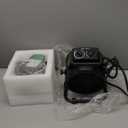 Greenhouse Heater with Thermostat, Auto Temperature Control Kit with Digital Display, Fast Heating, Overheat Protection, for Grow Tent, Greenhouse, Flower Room, Patio, Winter Plants (Black)