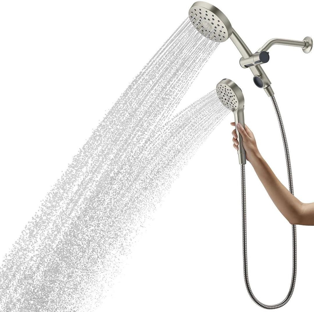 Kohler Prone 3-in-1 Multifunction Shower Head with PowerSweep (Brushed Nickel)