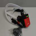 Automatic Fuel Transfer Pump with Auto-Stop Sensor(3.2 GPM), Battery Operated Gas Can Pump with 3 Can Adapters, Extra Long Hose, Portable Fuel Pump for Oil, Diesel, Gasoline (Batteries Not Included)