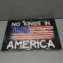 2 x No Kings in America Yard Sign, Double Sided, 12 x 18 inches, Weatherproof Corrugated Plastic with H Stakes