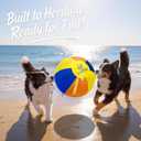Herding Ball for Dogs, 22'' Dog Training Balls with Straps for Australian Shepherd, Border Collie, Cattle Dog, Large Breed, Horses Outdoor Play