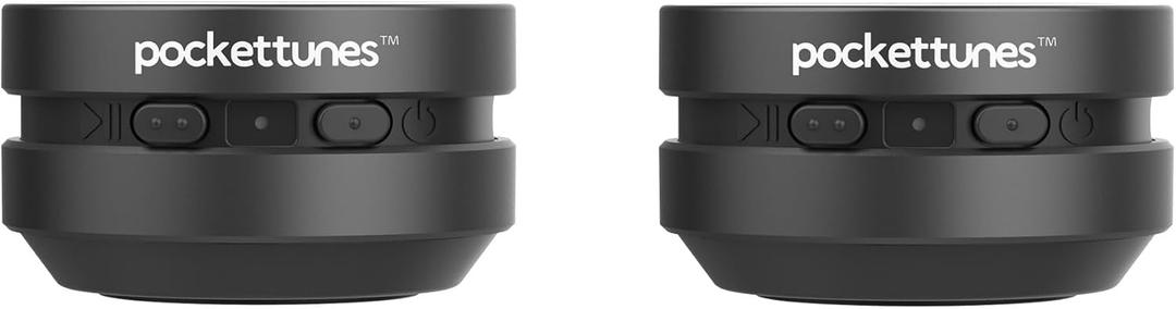 BoneConduction Bluetooth Speakers  2Pack Mini Wireless Speakers, SurfaceAmplifying Sound, True Wireless Stereo, USBC Rechargeable, Portable