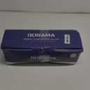 DONAMA Cervical Pillow for Neck and Shoulder,Contour Memory Foam Pillow,Ergonomic Neck Support Pillow for Side Back Stomach Sleepers with Pillowcase (Queen Size 24.8"Lx14.96"Wx5.51"H, Light Grey)