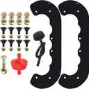 99-9313 Snow Blower Paddles Replaces 99-9313 Paddle Kit, Toro 99 9313 Kit, Toro 125-1128, Toro Parts 88-0771, 55-9250, 55-9251 for Toro CCR3650, CCR2450, CCR2000 Snowthrowers
