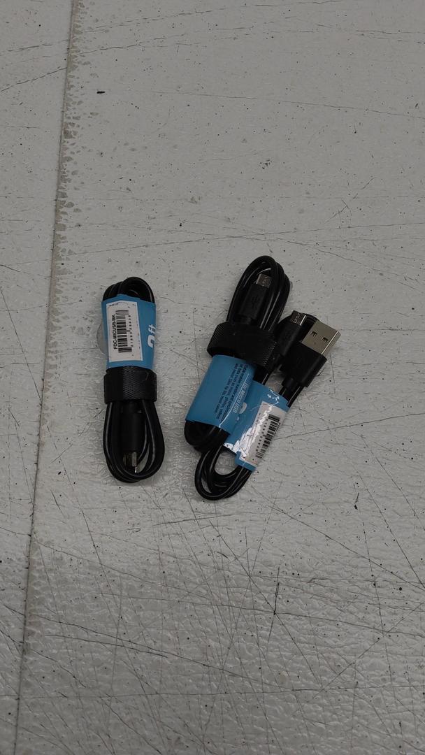 Pack of 3: Black Micro-USB to USB Cable - 3 ft