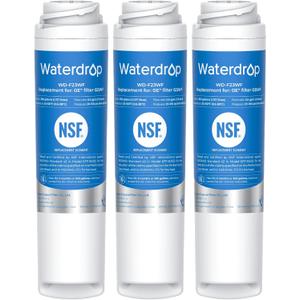 Waterdrop GSWF Refrigerator Water Filter, Replacement for GE GSWF Smart Water 238C2334P001, Kenmore 46-9914, 469914, 9914, 3 Pack