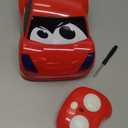 AEROQUEST Remote Control Car, RC Car Toy with Lights and Sounds for Boys, Girls and Toddlers Ages 1-3 2-4 4-7 & 3 Years Old (Red)