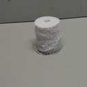 99FT Acrylic Crystal Beaded Garland Strand, Clear Diamond-Shaped Beaded Chain Roll for DIY Crafts Wedding Birthday Party Christmas Tree Decorations