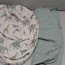 Yoofoss Baby Crib Sheets for Boys Girls, Fitted Crib Sheet 2 Pack for Standard Crib and Toddler Mattress, Super Soft Microfiber Baby Sheet 28x52x8in Green + Giraffe