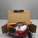 12 FT Christmas Inflatable Santa Sleigh with 5 Reindeer Outdoor Decoration, Blow Up Yard Decor with Bright LED Lights, Santa Claus Xmas Decor for Garden Lawn Backyard