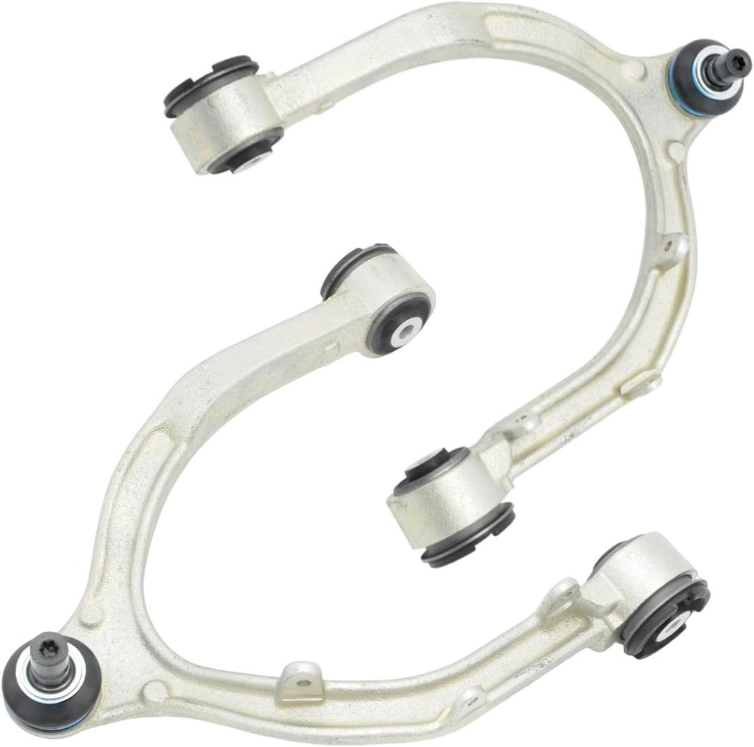 Front Upper Left & Right Control Arm Kit with Ball Joint Fit for Tesla Model 3 2017-2018-2019-2022, for Tesla Model Y 2020-2021-2022 ；# 104432100E,104432600G
