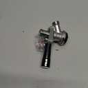Keg Coupler for Sankey D System Beer Keg Tap Dispenser-304 Stainless Steel Probe, Beer Kegerator Tap D-Type Sankey Keg Coupler fit for I.D1/4", 3/16" Draft Beer Line & 5/16'' Gas Line with Hose Clamps