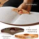 5 x 2Pcs Just One More Page  Personalized Book Page Holder,Wooden Book,Custom Name Thumb Spreader,Valentines Day Gift,Reading Gift for Book Lovers & Kids(Walnut,Beech)
