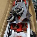 3 in 1 Industrial Convertible Hand Truck Dolly,1000 LBS Capacity Aluminum Hand Truck Dolly,Stair Climbing Hand Trucks Heavy Duty with Rubber Wheels for Moving,Transport(Red)