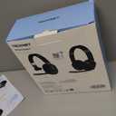 TECKNET Bluetooth Trucker Headset, Single and Dual Ear Wireless Headset with Mic for Work Noise Cancelling, 50Hrs 3 EQ Music Modes Trucker Bluetooth Headphones for PC, Drivers, Office, Call Center