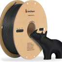 Matte PLA 3D Printer Filament 1.75mm Cardboard Spool 1kg (2.2lbs) Dimensional Accuracy +/- 0.02mm 3D Printing Filament for Most FDM 3D Printers (Black, 1-Pack)