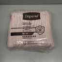 Depend Night Defense Adult Diapers, Incontinence & Postpartum Bladder Leak Underwear for Women, Disposable, Overnight, Medium, Blush, 60 Count (4 Packs of 15)