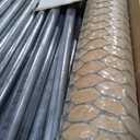 VEVOR Large Metal Chicken Coop with Run, Walk in Chicken Run for Yard with Waterproof Cover, 6.5 x 9.8 x 6.5 ft, Spire Roof Large Poultry Cage for Hen House, Duck Coop and Rabbit Run