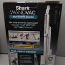 Shark WS642AE WANDVAC System, Ultra-Lightweight Powerful Cordless Stick Vacuum with HEPA Self-Empty Charging Base, Anti-Allergen Complete Seal, PowerFins, Self-Cleaning Brushroll & Pet Tool, White