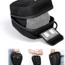 Hard Shell Camera Case for Canon EOS R50 R100 R10 R8 R7 R6 Mark II R5 Nikon Z8 Z7 II Z6 II Sony A7M4 A7M3 A7R5 A7R4 with Lens, EVA Camera Pouch with Quick Access Opening, Interior Size 6.4x4.5x7.5"