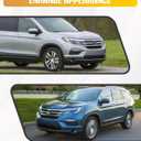 Fog Light Cover Fit for 2016 2017 2018 Honda Pilot accessories (Left)