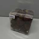 36pcs Velvet Ornaments for Christmas Trees, Flocked Christmas Balls Sets Assortment for Xmas Tree Holiday Decor (Brown)