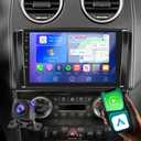 [8Core 6+128] Car Radio for Mercedes Benz GL ML W164 ML350 ML500 ML280 GL320 GL350 GL450 2005-2011, Volxcereo 9 inch Android Touchscreen Stereo with Carplay/Android Auto, GPS, WiFi, Bluetooth