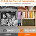 Lifewit 14 Pack Drawer Dividers 4" High, 11-17" Adjustable Drawer Organizers for Clothes, Expandable Dresser Separators in Bedroom/Bathroom/Kitchen/Fridge/Office Organization and Storage, Pink