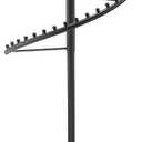 71 Inch Spiral Clothing Racks,Spiral Rotating Clothing Rack,Modern Metal Clothes Garment Display Racks for Storage,Freestanding Retail Clothe Hanger for Bedrooms, Living Rooms, Stores (black)