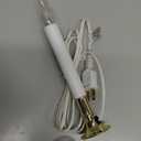 10 Pack Electric Window Candle Lights with Gold Base - Dusk to Dawn Sensor, Auto On/Off for Holiday Party Home Decor (Warm White)