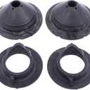 ApplianPar Rear Upper and Lower Coil Spring Seat Insulator for Honda Civic 2006-2011