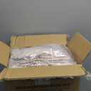 MUXHOMO 7 Pieces King Comforter Set, Seersucker Bed in a Bag King Size, All Season Luxury Bedding Set with Comforter, Flat Sheet, Fitted Sheet, Pillowcases & Shams, Beige (King (104"x90"))