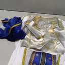 EraSpooky Adult Mens Roman Gladiator Costume Ancient Roman Emperor of the Sun Imperator Set Halloween Dress Up Party (Medium)